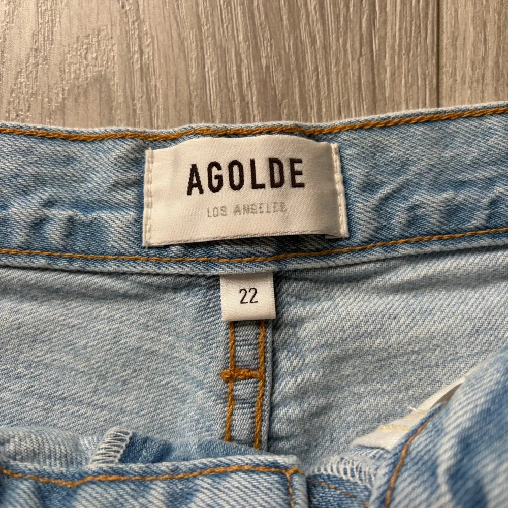 Agolde Riley High Rise Straight Crop - Size: 22 - Colour: Shatter - Picture 3 of 4